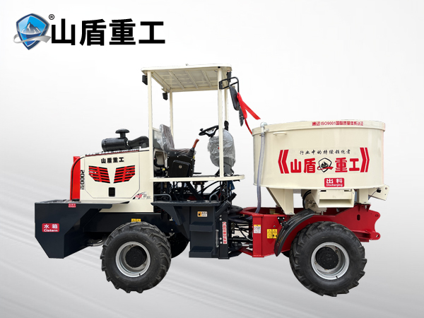 四驅平口攪拌車2000型